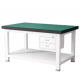 โต๊ะทำงานเหล็ก 2 ชั้น Heavy Duty Workbench 1800mm Industrial Steel Table