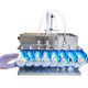 เครื่องบรรจุของเหลว ขวดขนาดเล็ก 4 หัวจ่าย ads automatic nozzle stand-up pouch liquid filling machine