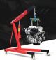 เครนยกของไฮดรอลิก 3 ตัน Mini Hydraulic Shop Crane Adjustable Boom