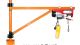 รอกยกของ พร้อมแขน 220V 200kg 12-30 เมตร แบบยึดผนัง และ พื้น electric hoist 220V column bracket