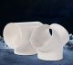 ท่อลม ข้อต่อสามทาง 100 150 200 ตัววาย Y ตัวที T วัสดุ ABS hose size joint PVC pipe three way pipe fan
