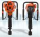 เครื่องกระแทกเสาเข็ม เสาไม้ gasoline engine single pier driver wood pile