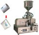 เครื่องบรรจุของพร้อมซีลปิดฝา filling and sealing machine semi-automatic ultrasonic