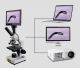 กล้องจุลทรรศน์ชนิด 2 ตา MICROSCOPE รุ่น หน้าจอ 7, 9, 10 นิ้ว LED พร้อมเเถมจอ
