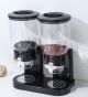 ถังเก็บซีเรียลแบบคู่ Double Cereal Dispenser ABS Food Storage Container