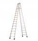 บันไดอลูมิเนียมทรงเอ 6 เมตร Aluminum A Frame Ladder 580cm Heavy Duty