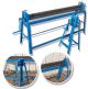 เครื่องม้วนเหล็กแผ่นแบบขาตั้ง Manual Stand Plate Steel Rolling Machine ขนาด 1.3 เมตร แบบมือหมุน ความหนา ไม่เกิน 1มม.