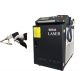 เครื่องเชื่อมเลเซอร์แบบพกพา ขนาดเล็ก สแตนเลส-อลูมิเนียม 220V สำหรับทำความสะอาดและขจัดสนิม