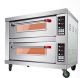 เตาอบแก๊สเชิงพาณิชย์ ขนาดใหญ่ 1-2 ชั้น สำหรับเบเกอรี่ พิซซ่า เค้ก ใช้งานหนัก