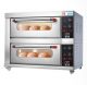เตาอบไฟฟ้าฟอร์ตลง ขนาดใหญ่ 2 ชั้น 2 ถาด 220V สำหรับทำเค้กและพิซซ่า รุ่นพาณิชย์