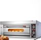 เตาอบแก๊สเชิงพาณิชย์ 2 ชั้น สำหรับอบขนม พิซซ่า ขนาดใหญ่ ใช้งานง่าย รุ่นใหม่