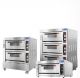 เตาอบไฟฟ้าขนาดใหญ่ 3 ชั้น รุ่น红菱 สำหรับร้านเบเกอรี่ อบขนมและขนมหวาน ระบบไฟสามเฟส
