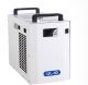 เครื่องทำความเย็นน้ำอุตสาหกรรมขนาดเล็ก CW3000 สำหรับเลเซอร์ตัด-แกะสลัก ระบบหมุนเวียนน้ำ