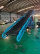 เครื่องสายพานลำเลียงสินค้าแบบยืดหดได้ Telescopic Hydraulic Belt Conveyor