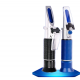 เครื่องวัดน้ำยาหล่อเย็น HT415ATC Antifreeze Refractometer เครื่องวัดเอทิลีนไกลคอล และความถ่วงจำเพาะแบตเตอรี่