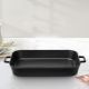 ถาดอบเหล็กหล่อเคลือบอีนาเมล สีดำ Cast Iron Enamel Baking Tray