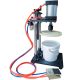 เครื่องปิดฝาถังพลาสติกแบบนิวเมติก เครื่องอัดฝาถังอัตโนมัติ Pneumatic Cap Pressing Machine