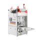 เครื่องซีลถ้วยอาหารกลม แบบหยดน้ำ  round plastic bowl semi-automatic film sealing machine