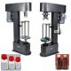 เครื่องปิดฝาเกลียวโลหะ พลาสติก แก้ว DK-50Z and DK-50D cap machine Semi-automatic plastic aluminum thread สูงไม่เกิน 20cm