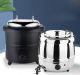 เครื่องอุ่นซุป โรงแรม warm soup pot commercial stainless 10L 400w 220V