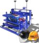 เครื่องสกรีน หมวก หมวกกันน็อค มือโยก SPE-AQM240 helmet Hard Caps curved screen printing machine