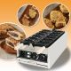 เครื่องทําวาฟเฟิล รูปปลา  Korean Fish Cake HT-1101A 12kg ช่องละ 6 ตัว