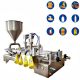 เครื่องบรรจุของเหลวและกึ่งเหลว Liquid Filling Machine 220V/50Hz 30-300 กรัม แบบ 2/4 หัว