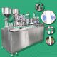 เครื่องบรรจุของเหลว และ ซีล 2 หัวจ่าย Double Head Ultrasonic Filling and Sealing Machine LK-2020TCF