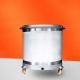 ถังกวนผสม Chemical Painting Mixing Barrel ถังผสมพร้อมล้อเลื่อนวัสดุ สเตนเลส 201/304 ถังกวนผสมสี