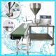 เครื่องบรรจุน้ำ ขนาดหัวจ่าย 19-50 มม. ระบบสายพานต่อเนื่อง Chili Sauce Filling Machine 220/380V