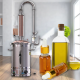 เครื่องกลั่นน้ำมันหอมระเหย Homemade oil extraction machine for essential oils, easy use, perfect for DIY aromatherapy, high-quality results