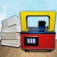 เครื่องรัดกระดาษไฟฟ้าอัตโนมัติ Automatic Paper Tying Strapping Machine เครื่องรัดแผ่นกระดาษ