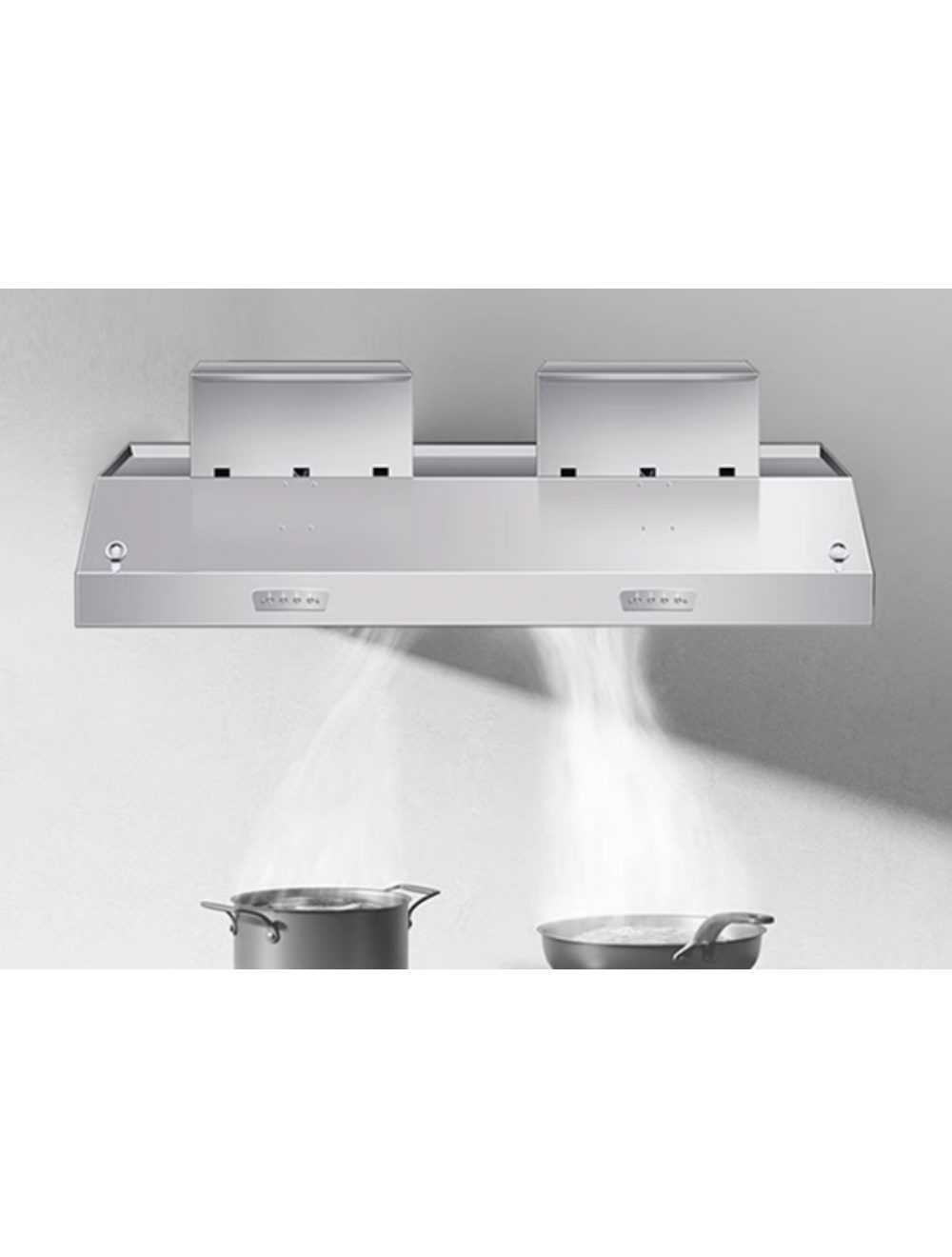 เครื่องดูดควันในห้องครัว 680w 880w 1300w Commercial range hood