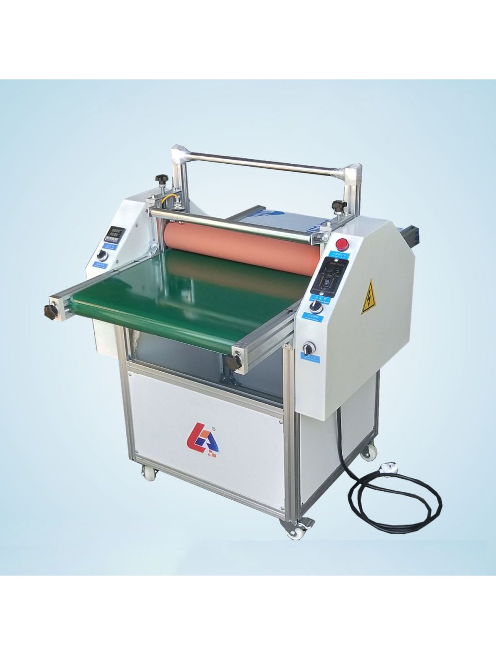 เครื่องเคลือบร้อน แบบสายพาน Thermal Laminator Machine รุ่น LA500J