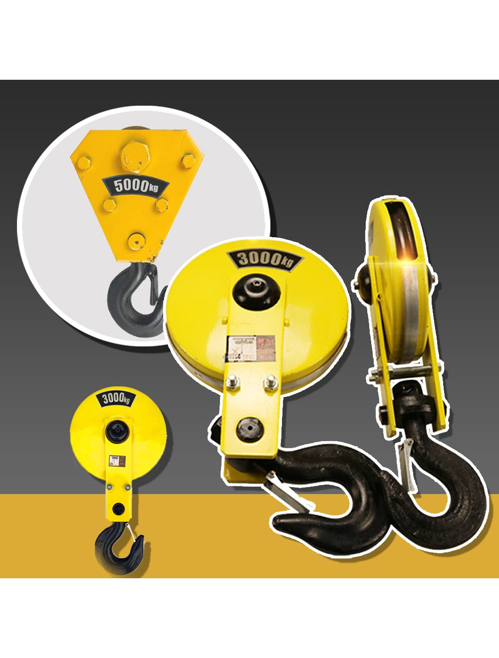 ตะขอเครน 1 10 ตัน cast steel pulley and die Electric hoist