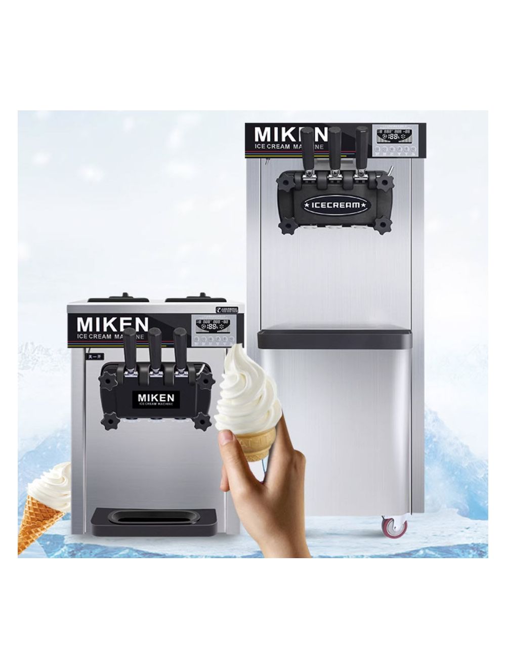 Miken ice 2025 cream machine